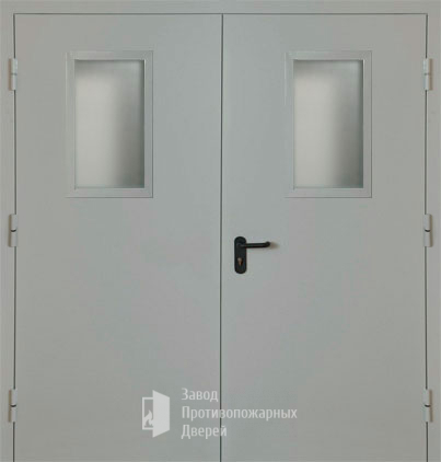 Фото двери «Двупольная со стеклом EI-30» в Серпухову