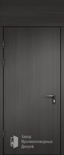 Фото двери «МДФ однопольная с фрамугой №27» в Серпухову