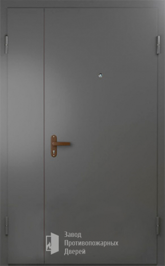 Фото двери «Техническая дверь №6 полуторная» в Серпухову