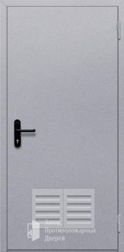 Фото двери «Однопольная с решеткой» в Серпухову