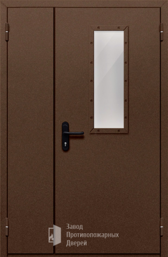 Фото двери «Полуторная со стеклом №28» в Серпухову