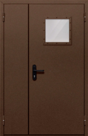 Фото двери «Полуторная со стеклом №88» в Серпухову