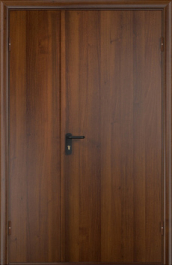 Фото двери «Полуторная МДФ глухая EI-30» в Серпухову