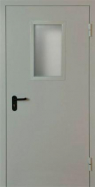 Фото двери «Однопольная со стеклопакетом EI-30» в Серпухову
