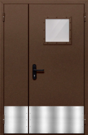 Фото двери «Полуторная с отбойником №35» в Серпухову